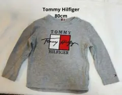 (タイムセール)TOMMY HILFIGER 長袖カットソー グレー