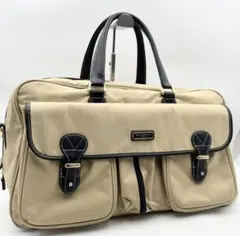 2026年最新】BURBERRY GOLF カラー：ベージュ系 メンズ ボストンバッグ