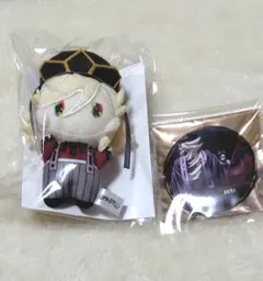 鬼滅の刃 ゆらふわ みにみにぬいぐるみ ものがたる背中 バッジ 童磨