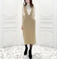 エムプルミエ　2WAYタイトジャンパースカート