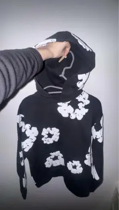 denimtearsパーカーピンク値下げできます - メルカリ