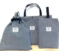 SET- 03 入園入学セット　レッスンバッグ　靴袋　体操着袋　巾着　絵本バッグ