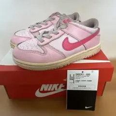 タグ付　NIKE DUNK LOW (TDE) 16cm ピンク