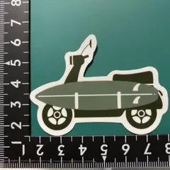 防水ステッカーシール1890   サーフィン　ボード　バイク   波乗り