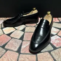 リーガル　ローファー　ペニー　コイン　23.5cm ロングノーズ　22AL 黒