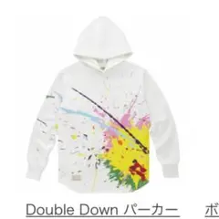 SKY-HI/パーカー　M SKY-HI “No Flexin'” YO-YO、スプリットジップパーカーWHITE数量