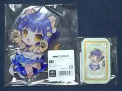 DMMスクラッチ ごちうさ C賞 アクリルスタンド E賞 缶バッジ マヤ