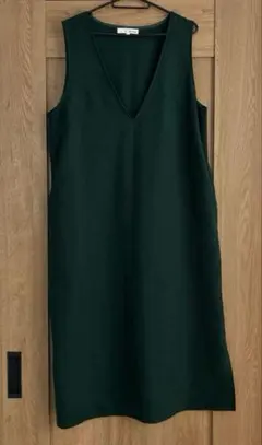 SHOO LA RUE ノースリーブ　ジャンパースカート　グリーン　L