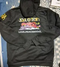 SOUL TRAIN パーカー ブラック Ｌサイズ