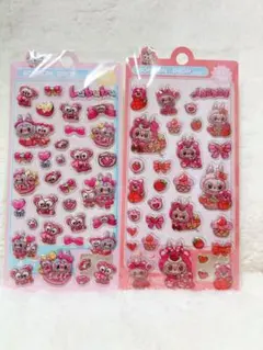 【ラスト1セット】ラブブ　ボンボンドロップシール　プクプクシール　2枚セット