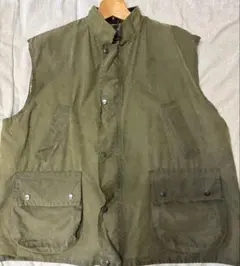 Barbour オイルドベスト Lサイズ WESTMORLAND 3ワラント - メルカリ