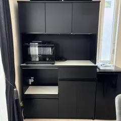 ♡ 三環ジャパン 食器棚 ブラック ♡様専用 三環ジャパン 食器棚 ブラック - メルカリ