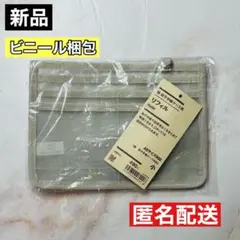 【新品】★匿名配送★無印良品 綿・母子手帳ケース用リフィル 小 A6のサムネイル