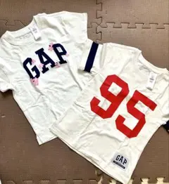 新品未使用⭐️Baby GAP Tシャツ　桜柄　ビッグロゴ　２枚セット❗️