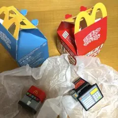 ミニチュアマクドナルド　レジ　ひみつのおもちゃ　ドリンクメーカー　ハッピーセット
