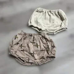 かぼちゃパンツ　テータテート　フタフタ　70-80 二つセット