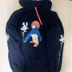 CUNE ジップアップパーカー ネイビー XL
