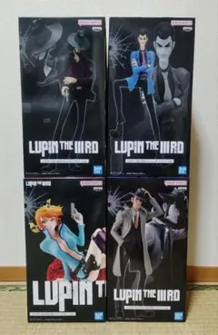 LUPIN THE IIIRD ルパン三世 次元大介 銭形警部 峰不二子 4点のサムネイル