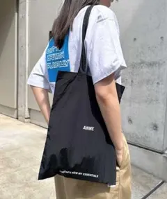 ◾️値下げしました◾️新品無使用✳︎ ANMEロゴプリント トートバッグ
