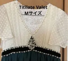 Titilate Valet ドレス　パーティードレス M パール ビジューのサムネイル