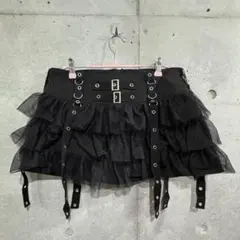【NOVESSEL】ミニスカート ゴスロリ ゴシック パンクロック 地雷のサムネイル