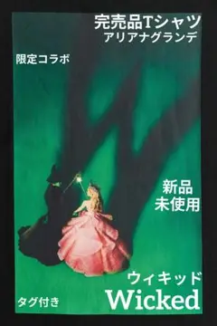 Wicked ウィキッド 即完売品 レアTシャツ 限定コラボ アリアナグランデ