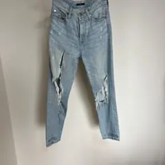 EMODA｜ダメージ加工 ライトブルーデニム