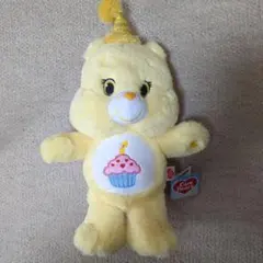 タグ付き　ケアベア　タイ公式品　バースデーベア　お誕生日ぬいぐるみ