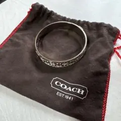COACH シグネチャー バングル シルバーカラーのサムネイル