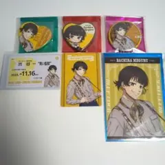 蜂楽廻 ブルーロック 東急不動産 渋谷制覇 缶バッジハート 特典カード6点セット