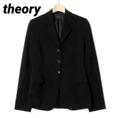 theory セオリー テーラードジャケット 背抜き ウールストレッチ 美品