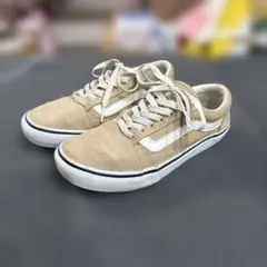 VANS オールドスクール スニーカー 24cm ベージュ