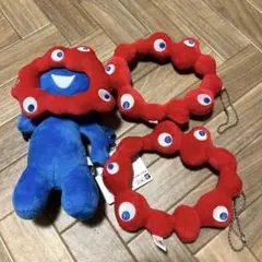 ミャクミャク　かばんに付けられるぬいぐるみ