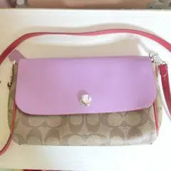 coach ショルダーバッグ　リバーシブル