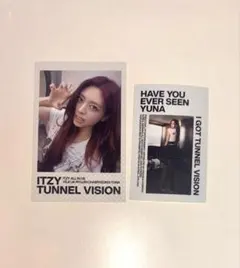 ITZY TUNNEL VISION ユナ cassette トレカ セット