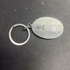 Stussy シルバー キーホルダー ストリート スケーター カラビナ