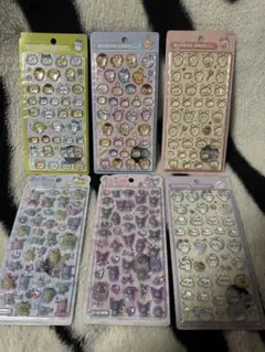 ボンボンドロップシール　ちいかわ　サンリオ　6種類　まとめ売り