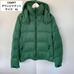 CAMP7　キャンプセブン　ダウンジャケット　CP-3516101　XLグリーン