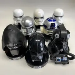 【新品未使用】スター・ウォーズ ヘルメットコレクション コンプリート9点売り 新品未使用】スター・ウォーズ ヘルメットコレクション