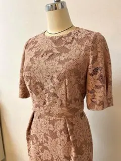 AIMER 総レース ワンピース ドレス Sサイズ