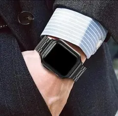 45mm 時計バンド メンズ AppleWatch ベルト