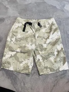 GUメンズカモフラージュショートパンツ ドローコード付　Ｍサイズ