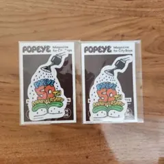 POPEYE 50周年記念 ステッカー 2枚セットのサムネイル