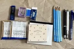 未使用あり　文房具セット シャープペン ボールペン 鉛筆