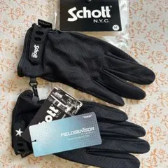 新品未使用！Schott N.Y.C.サマーグローブ東レのフィールドセンサー素材のサムネイル