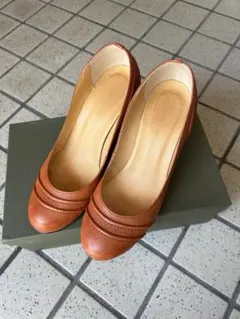atelier brugge アトリエブルージュ レザー パンプス 23.0㎝のサムネイル