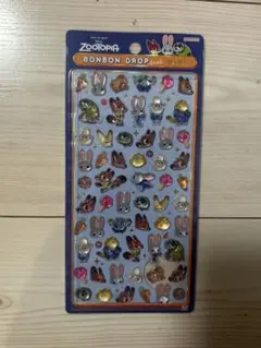 新品未開封　ボンボンドロップシールミニ　ズートピア