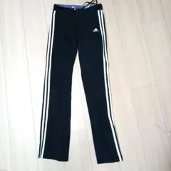 adidas CLIMACOOL ブラックジャージパンツM1126番