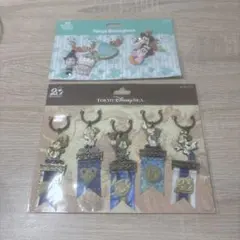 ディズニーランド　シー　キーチェーン　チャーム　ミッキー　ミニー