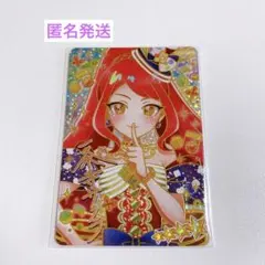 ひみつのアイプリ　R5弾　メロディバズリウムアンサンブルレッド　サクラ　サイン